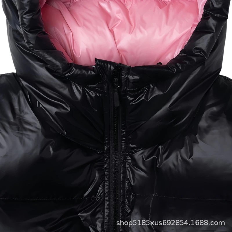 Stüssy x Moclose Puffer Jacket Off-White with Lime Green Lining Down-Jacket - 38