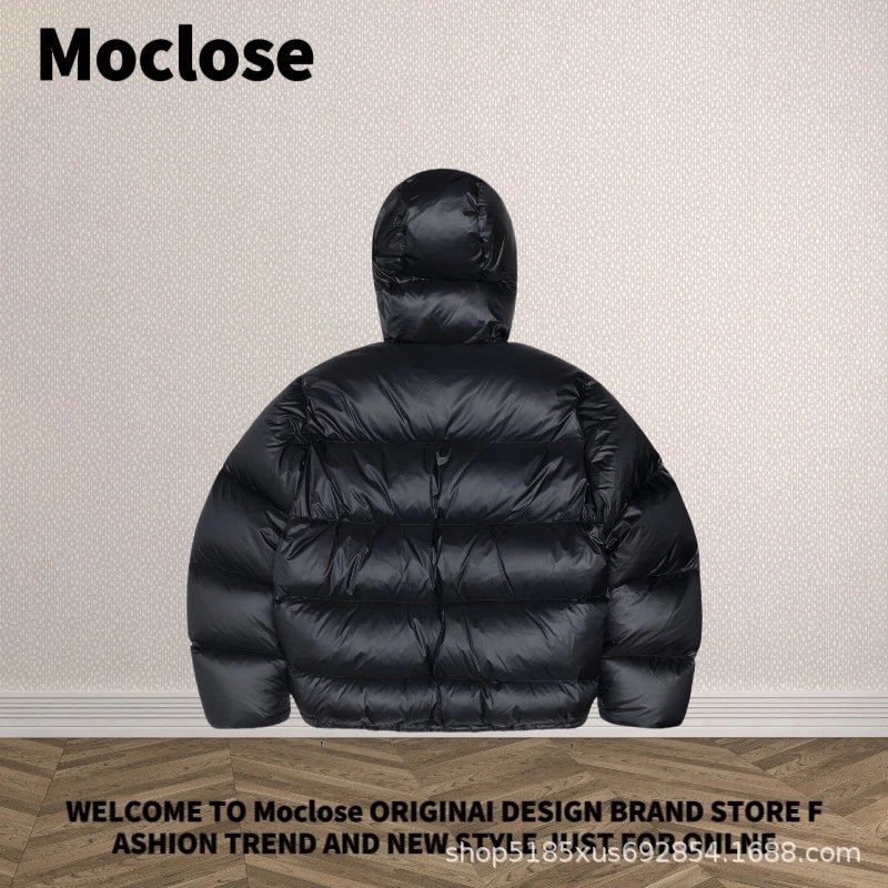 Stüssy x Moclose Puffer Jacket Off-White with Lime Green Lining Down-Jacket - 31
