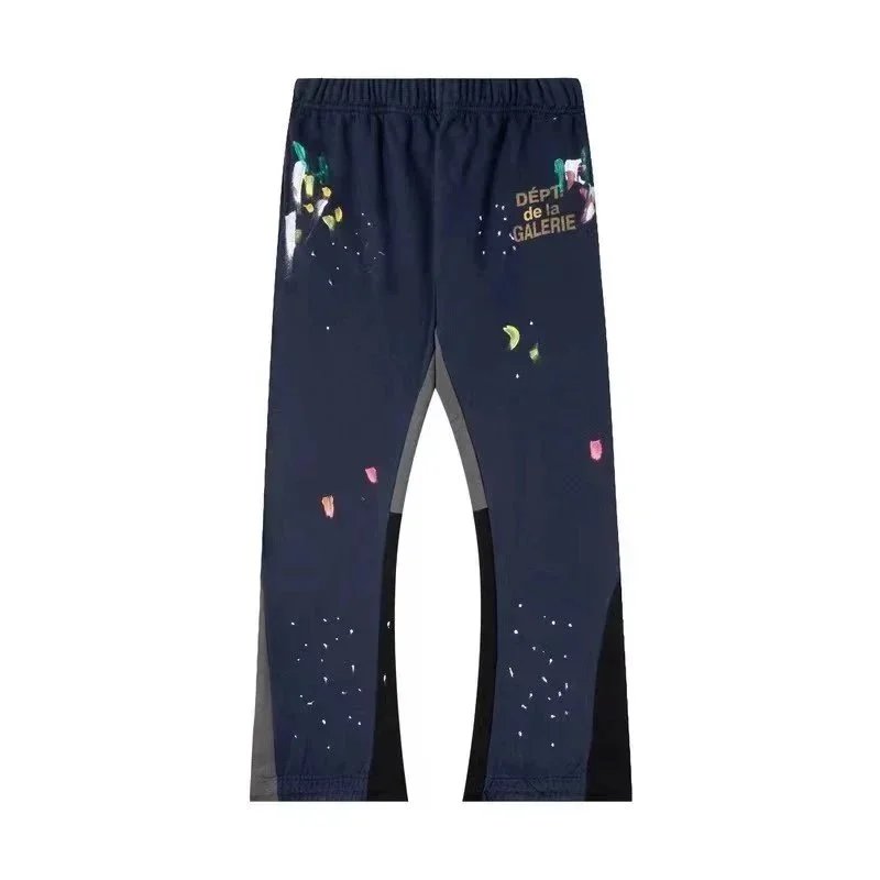DEPT. Paint-Splatter Sweatpants Gray - 3