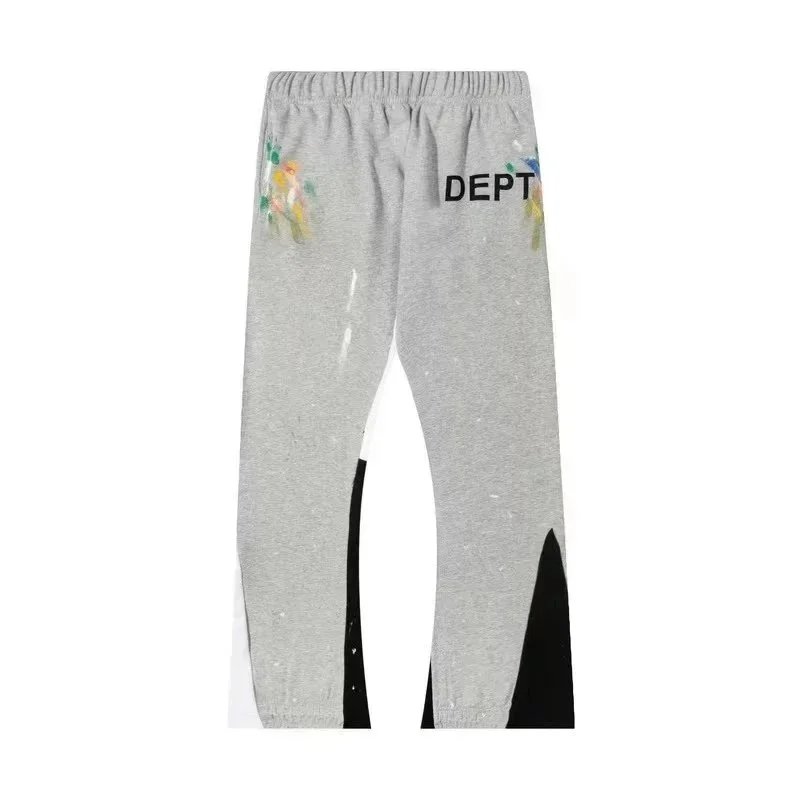 DEPT. Paint-Splatter Sweatpants Gray - 2