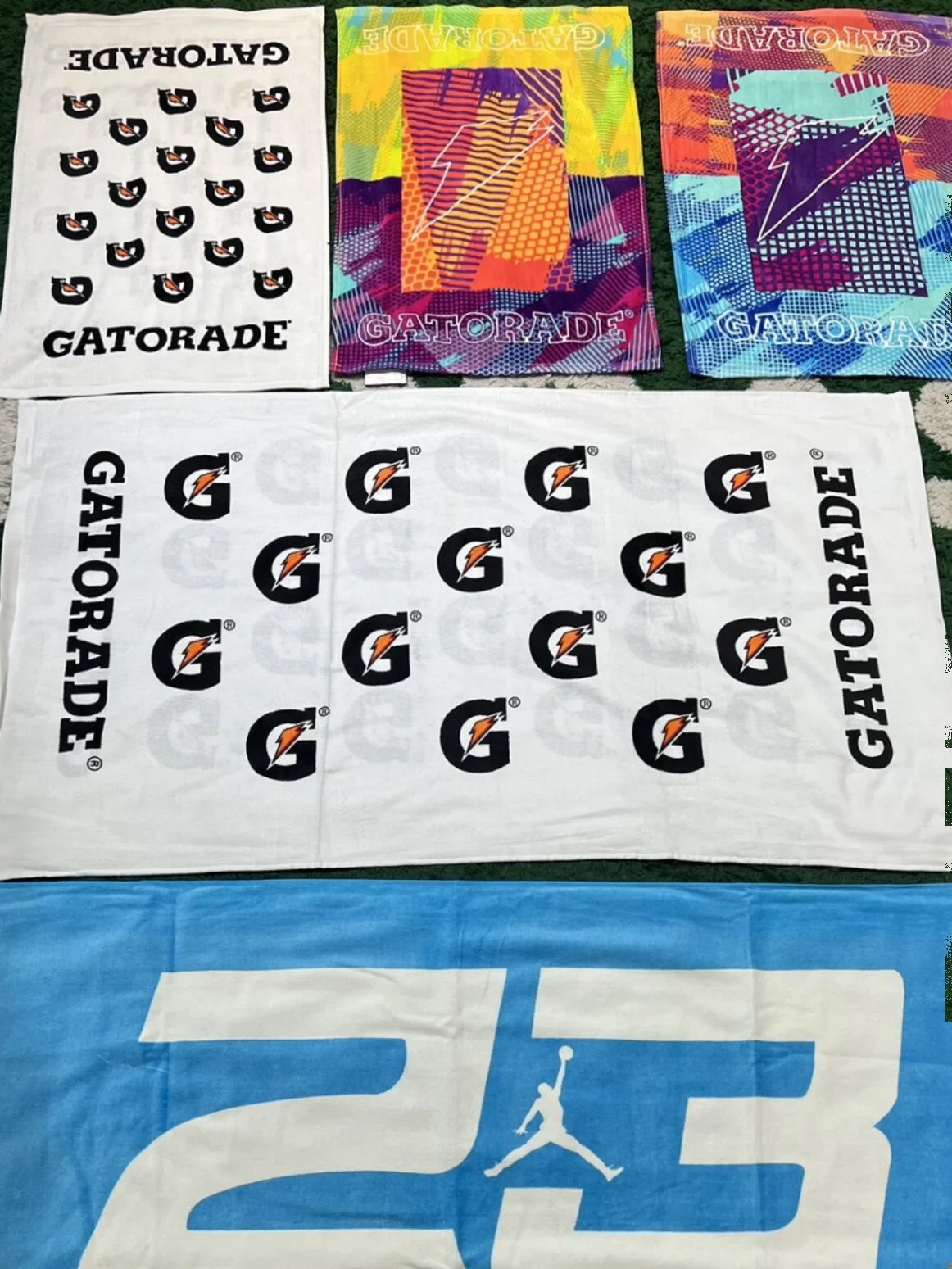 Gatorade Large Towel NBA Basketball Gym Workout Sweat Absorbent Quick-Dry Double-Sided Bath Towel 110*63