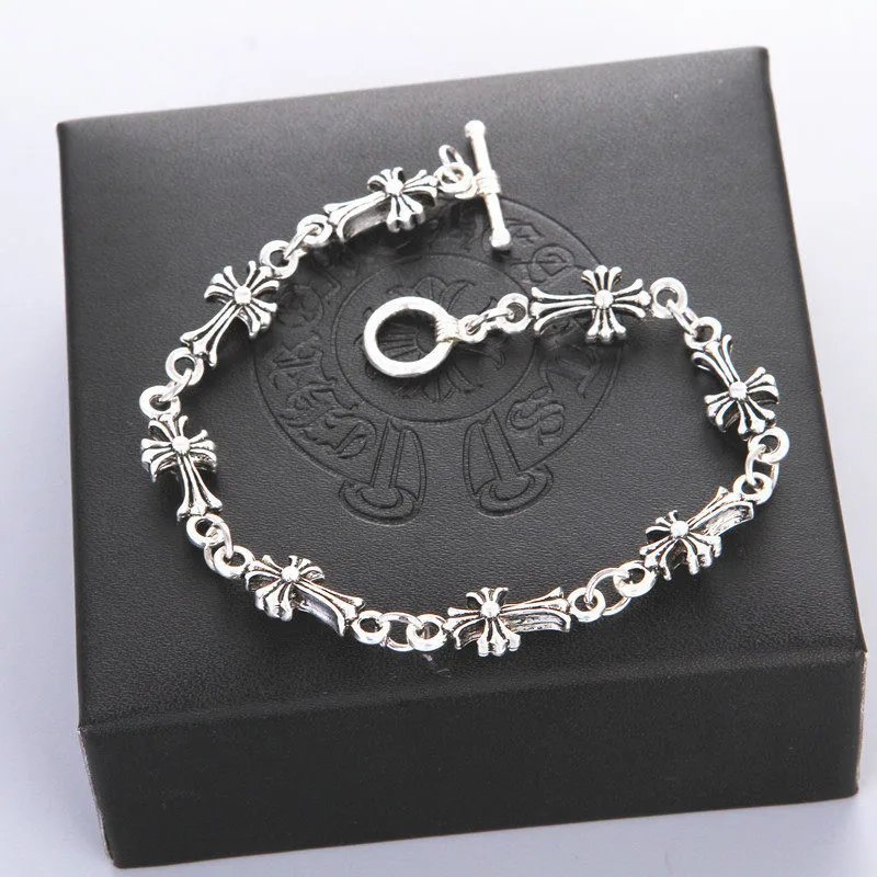 Cross Thick Bracelet SL-002