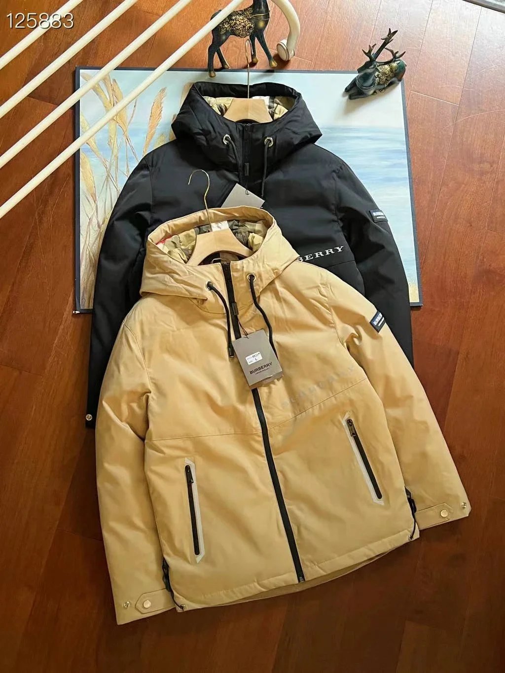高质量格子连帽羽绒服:findsindex.com - 200756