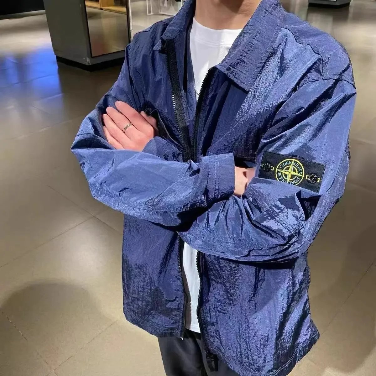 st0@IS金属尼龙夹克外套防水防晒衣反光岛热感标皮肤衣repsspreadsheet.com - 197681