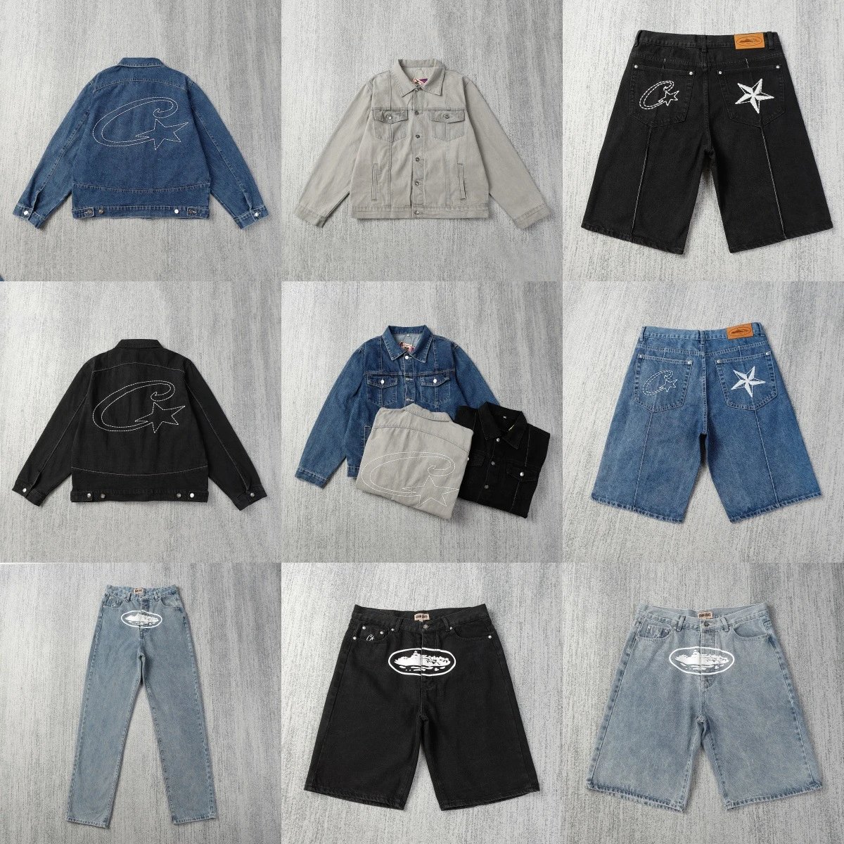 Denim Jacket Blue Casual Style