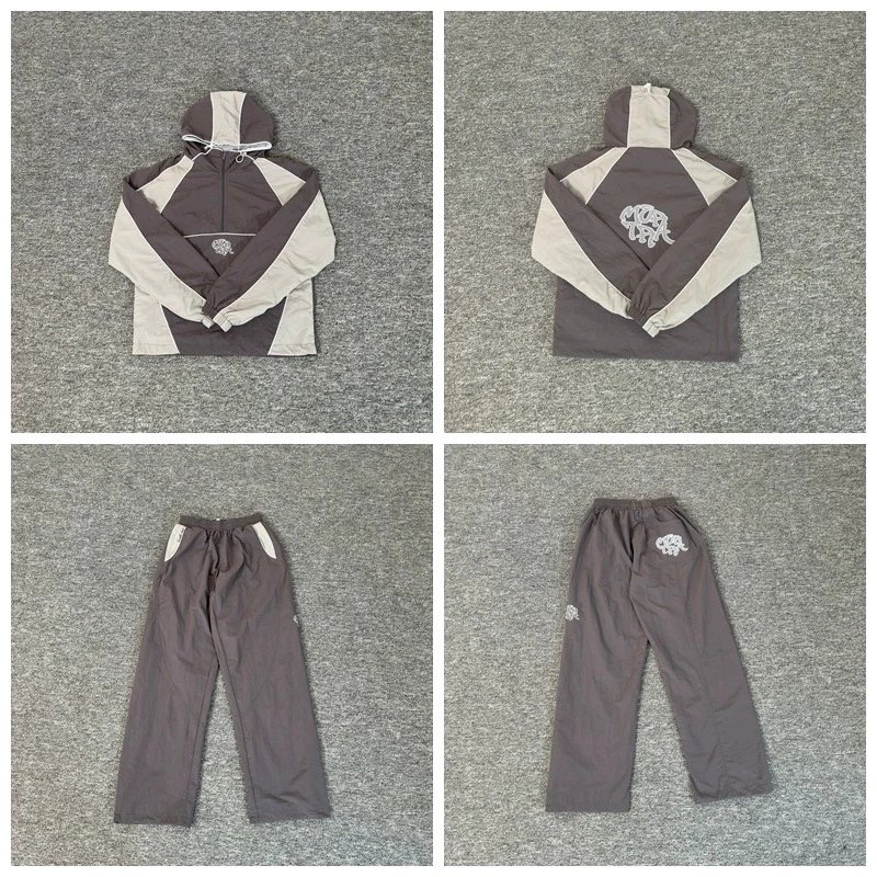Unisex Sportswear Set Grey Track Suit