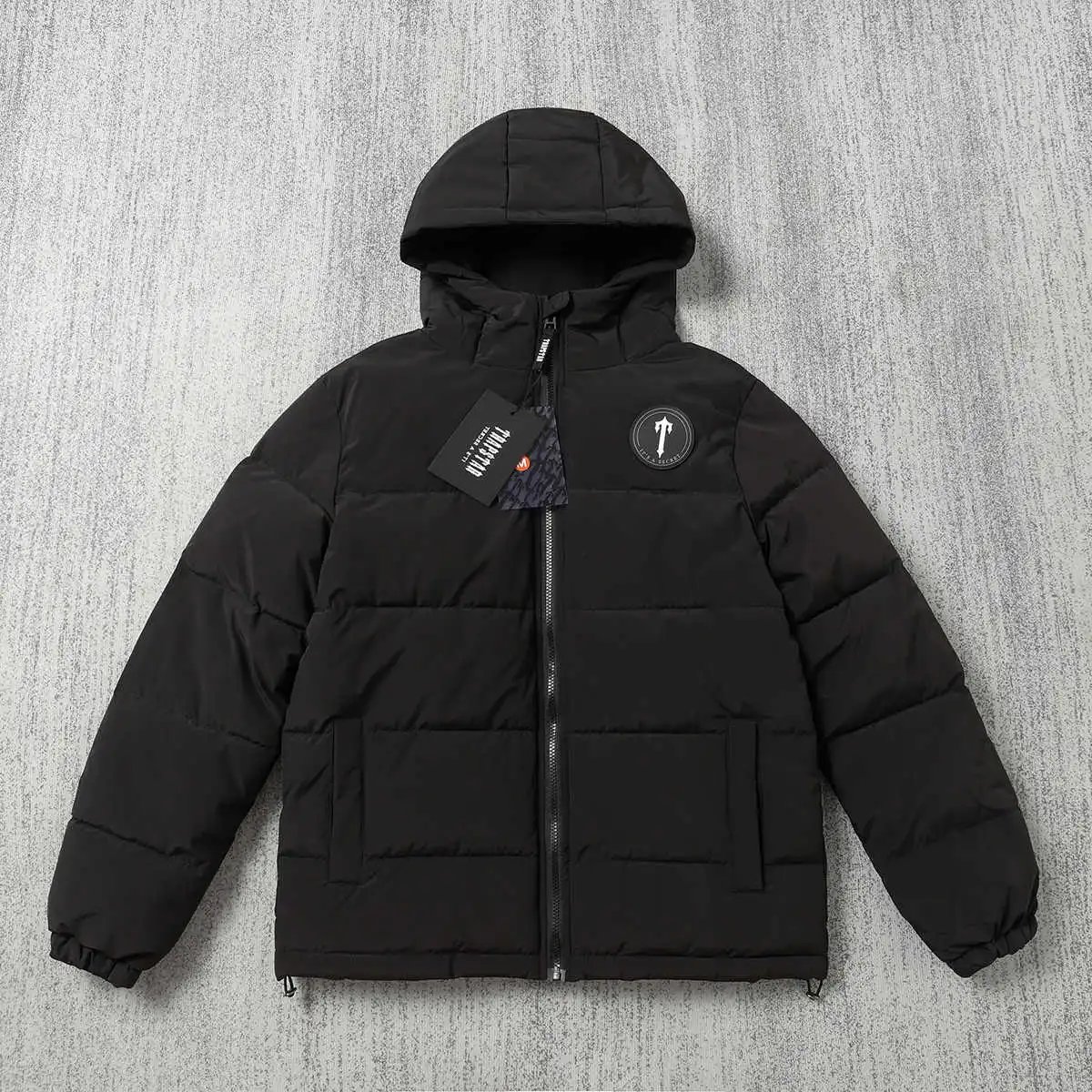Talbot Black Padded Hooded Jacket