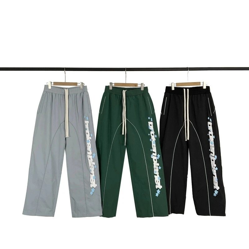 Broken Planet Track Trousers Grey Casual
