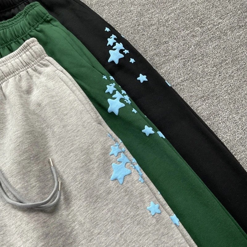 Broken Planet Trousers Fleece straight-leg with raised logo lettering image 4
