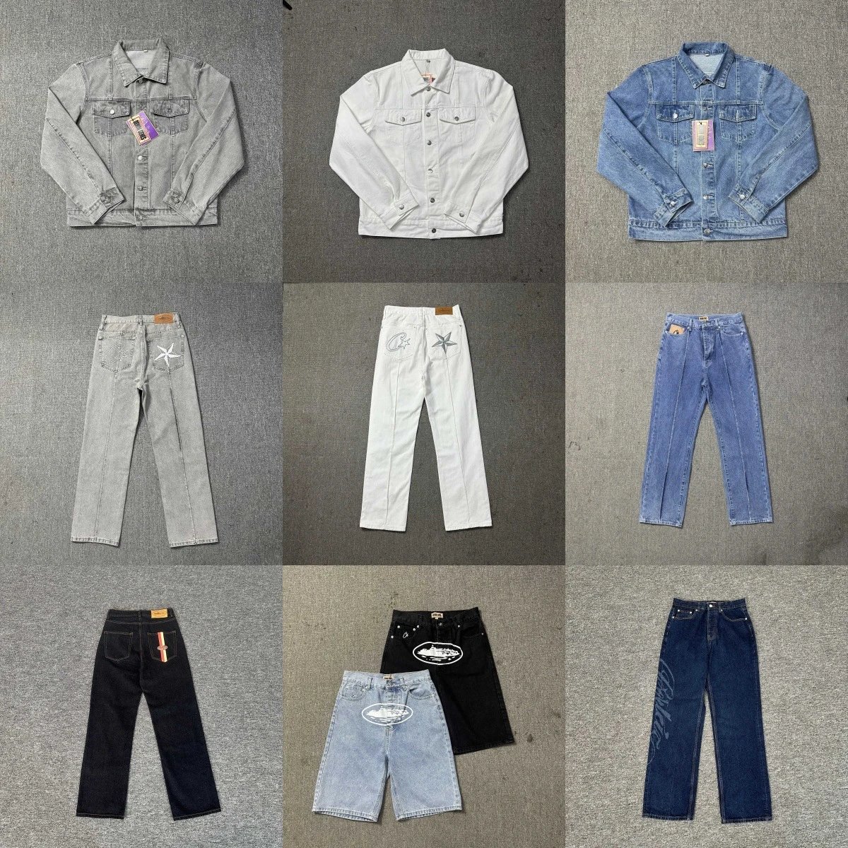 Denim Jacket Light Blue Casual Style