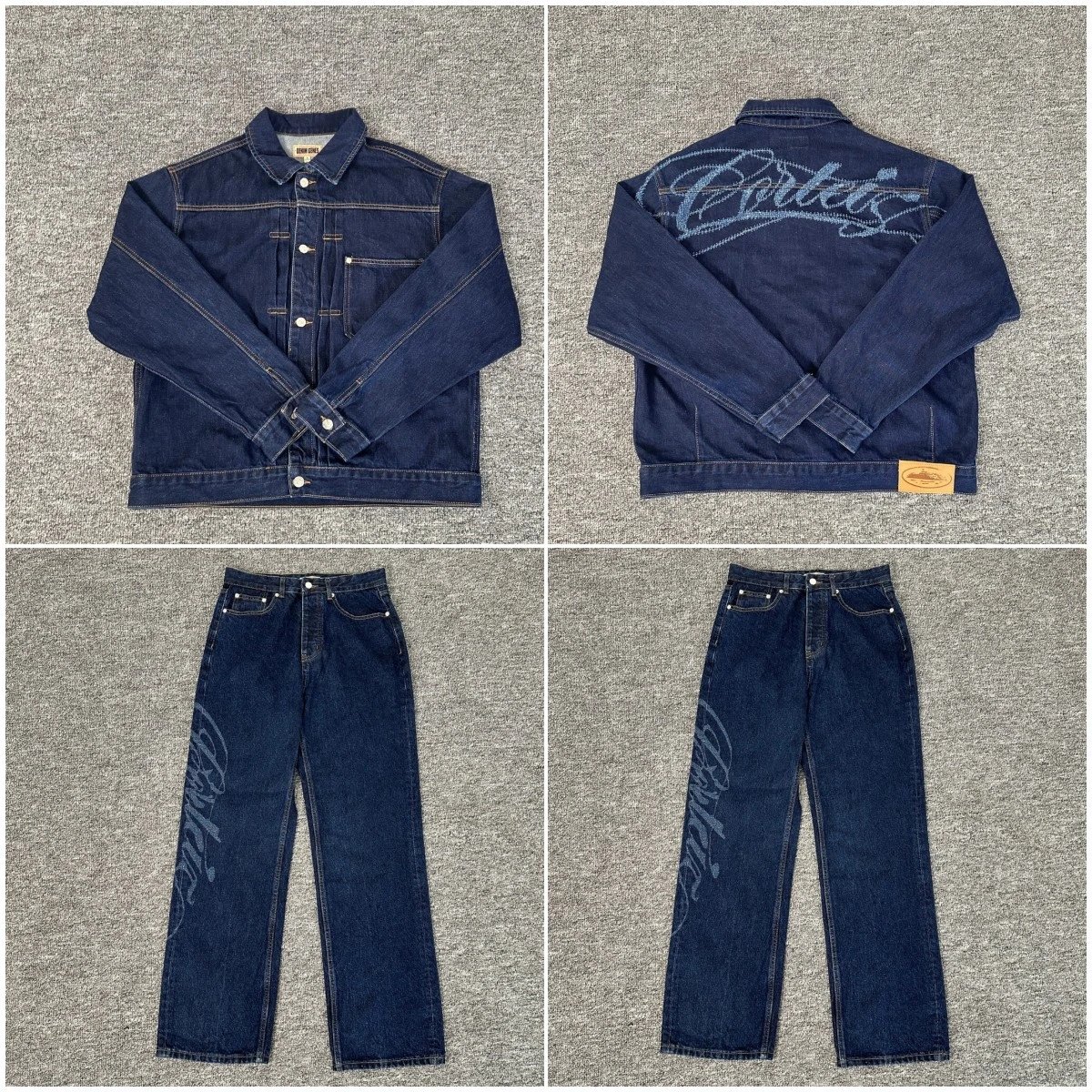 Curtis Denim Jacket Blue Classic Workwear