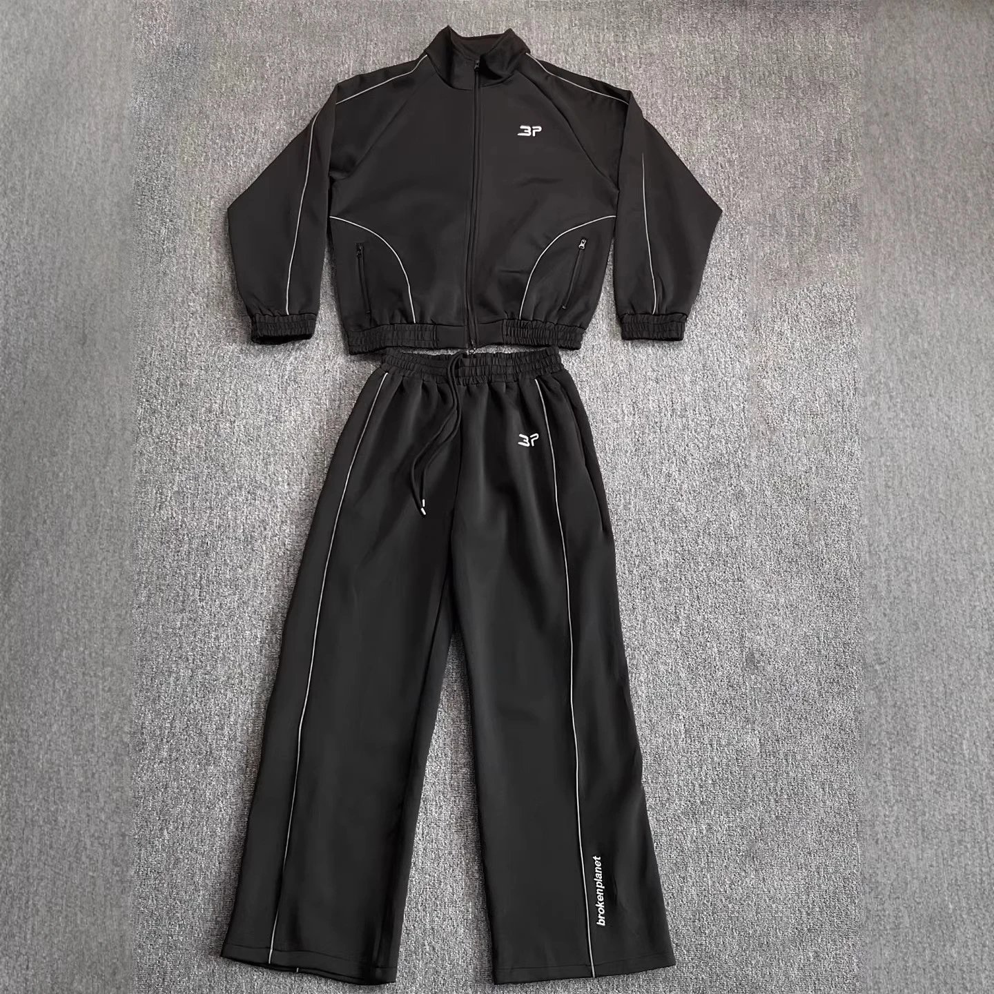 3P Track Suit Black Sportswear