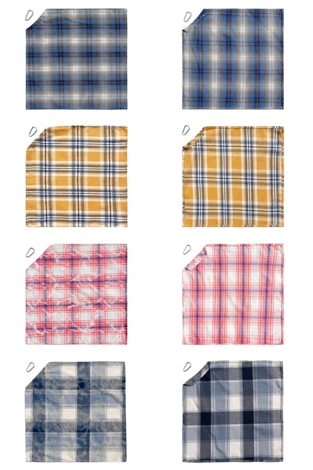 Plaid Waist Accessory Bandana: seller detail photo 11