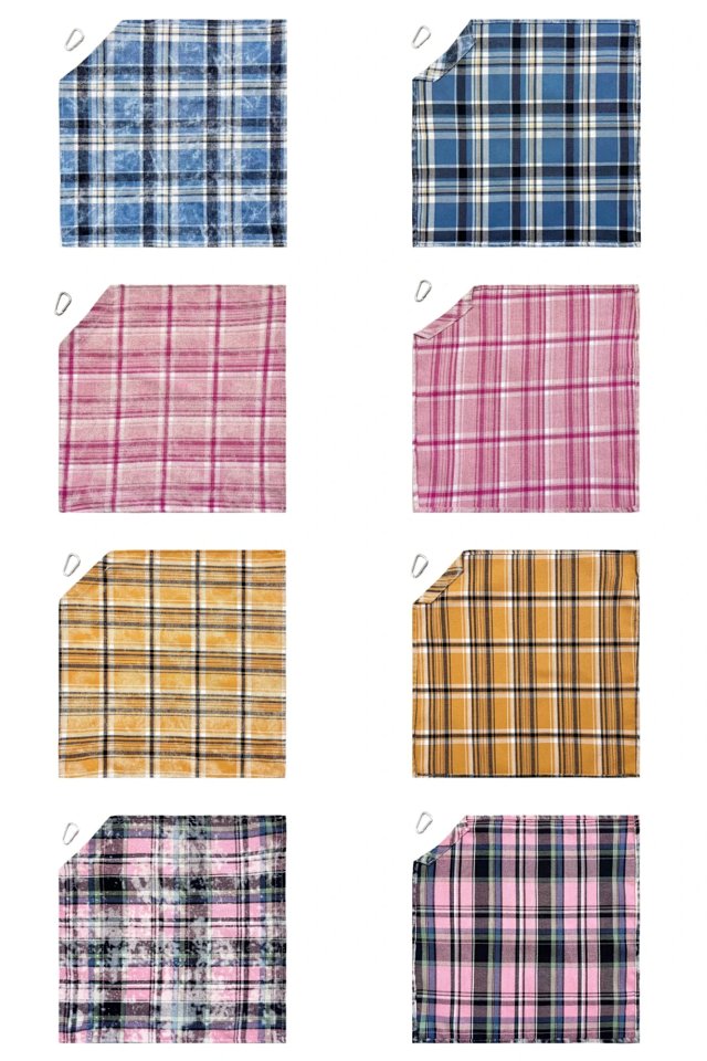 Plaid Waist Accessory Bandana: seller detail photo 6