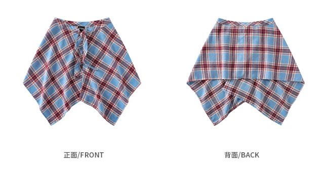 Unisex Plaid Shirt Extender: seller detail photo 13