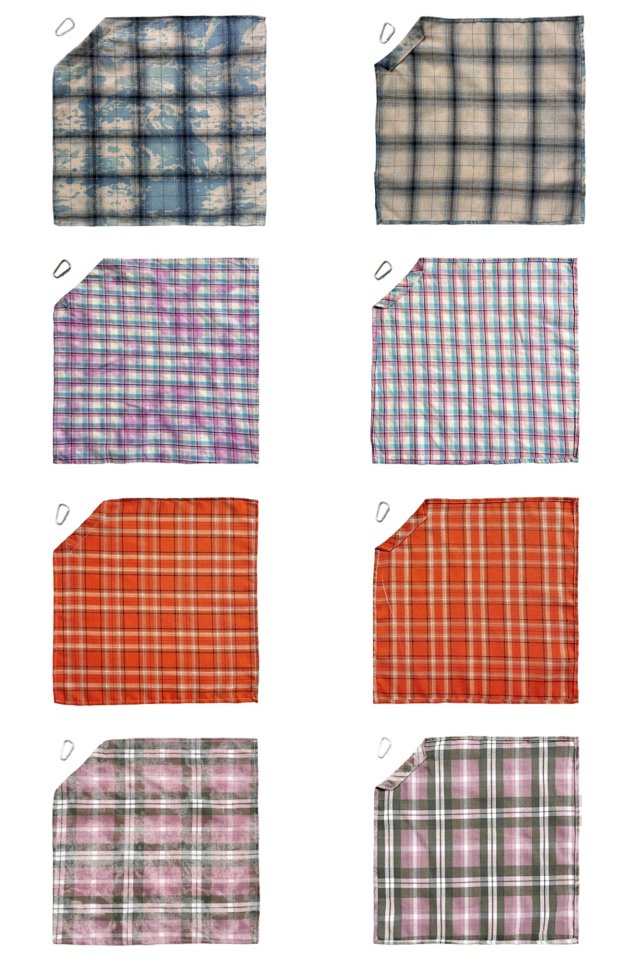 Plaid Waist Accessory Bandana: seller detail photo 12