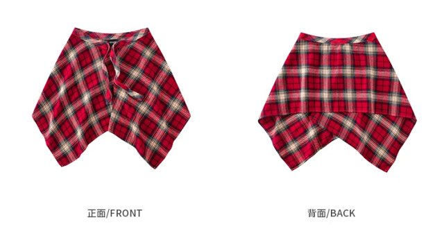 Unisex Plaid Shirt Extender: seller detail photo 9