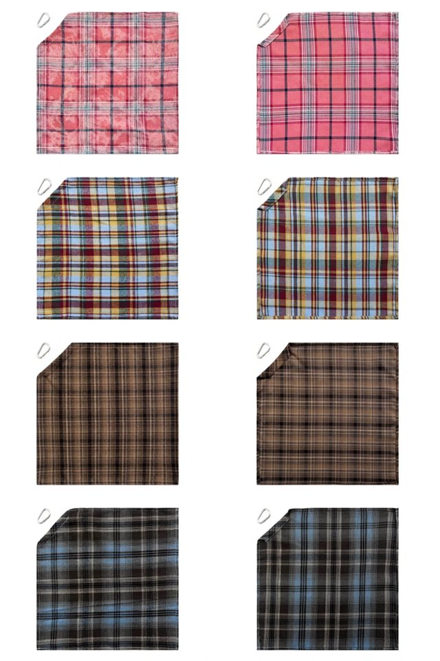 Plaid Waist Accessory Bandana: seller detail photo 14