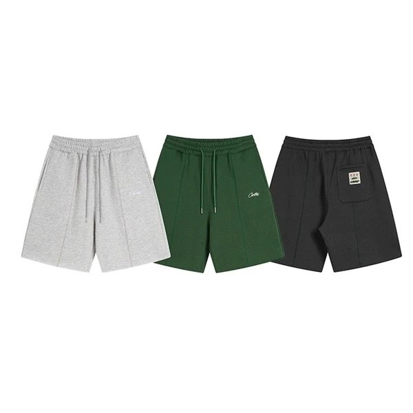 Carve Grey, Green, and Black Cotton Shorts