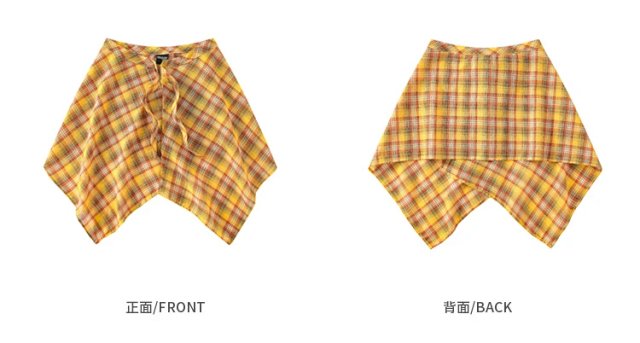 Unisex Plaid Shirt Extender: seller detail photo 14
