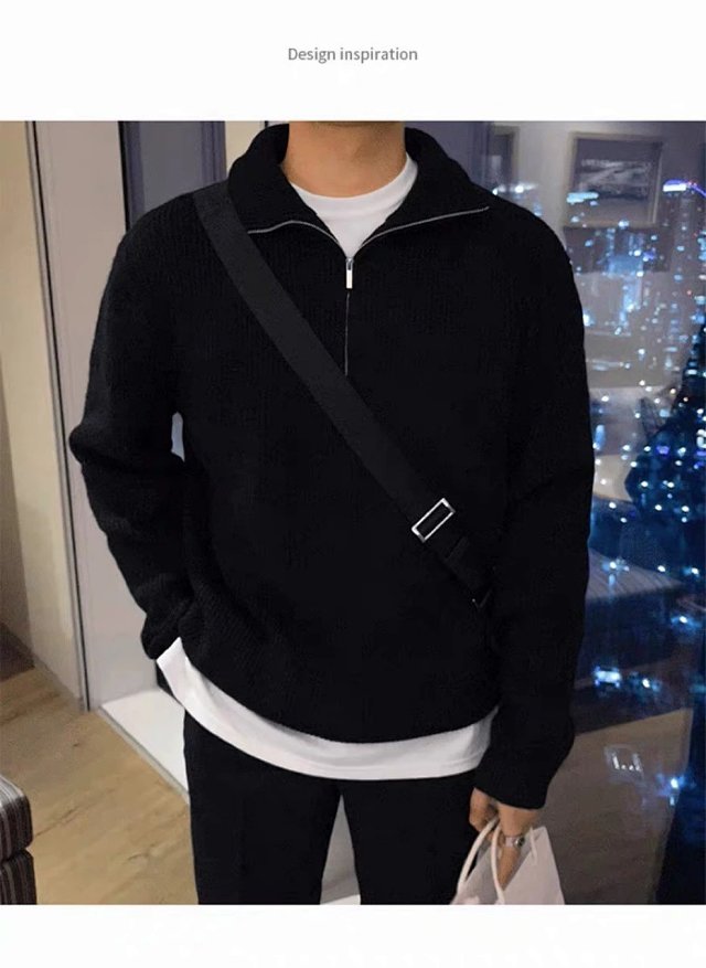 MM Quarter Zip Sweater: seller detail photo 4