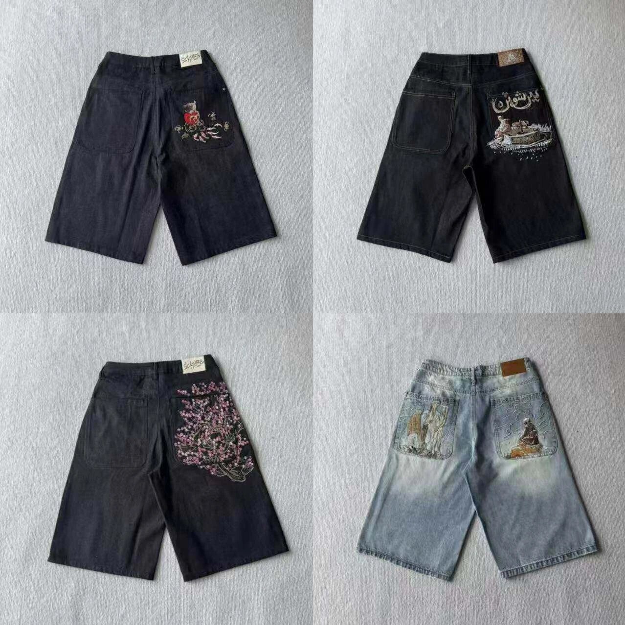 Designer Black Denim