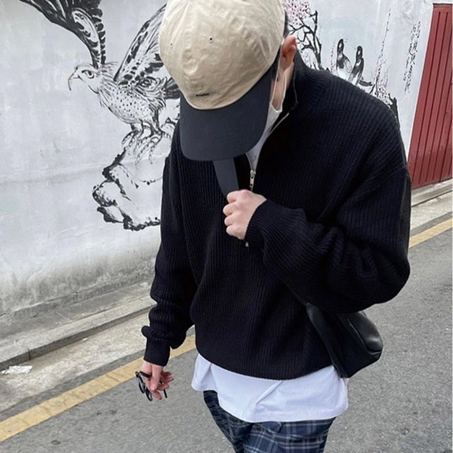 MM Quarter Zip Sweater: seller detail photo 6