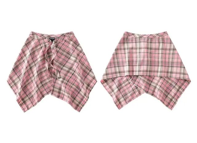 Unisex Plaid Shirt Extender: seller detail photo 3