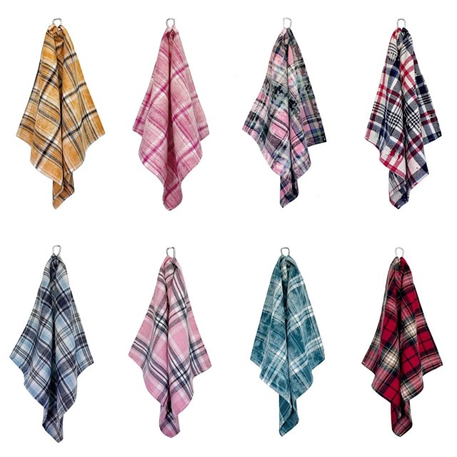 Plaid Waist Accessory Bandana: seller detail photo 2