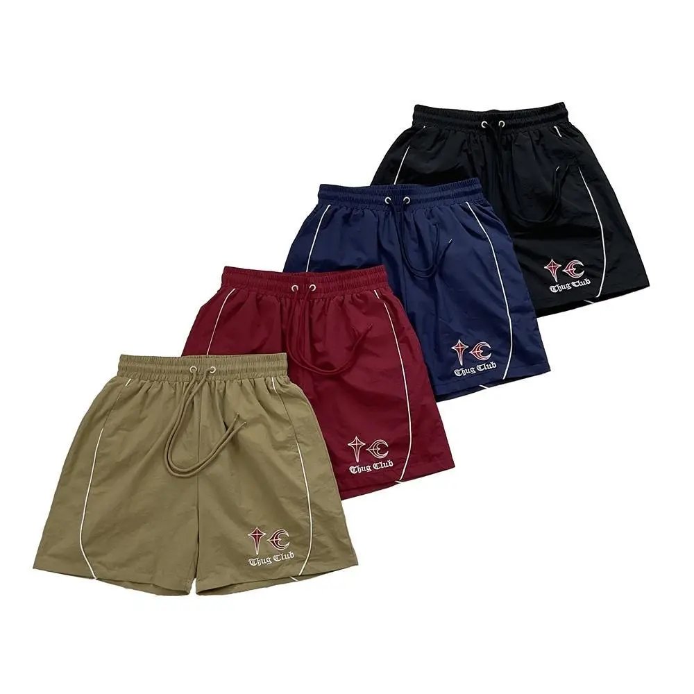 Thug Club Shorts in Black, Navy, Red, and Khaki