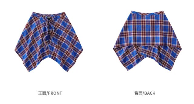 Unisex Plaid Shirt Extender: seller detail photo 12