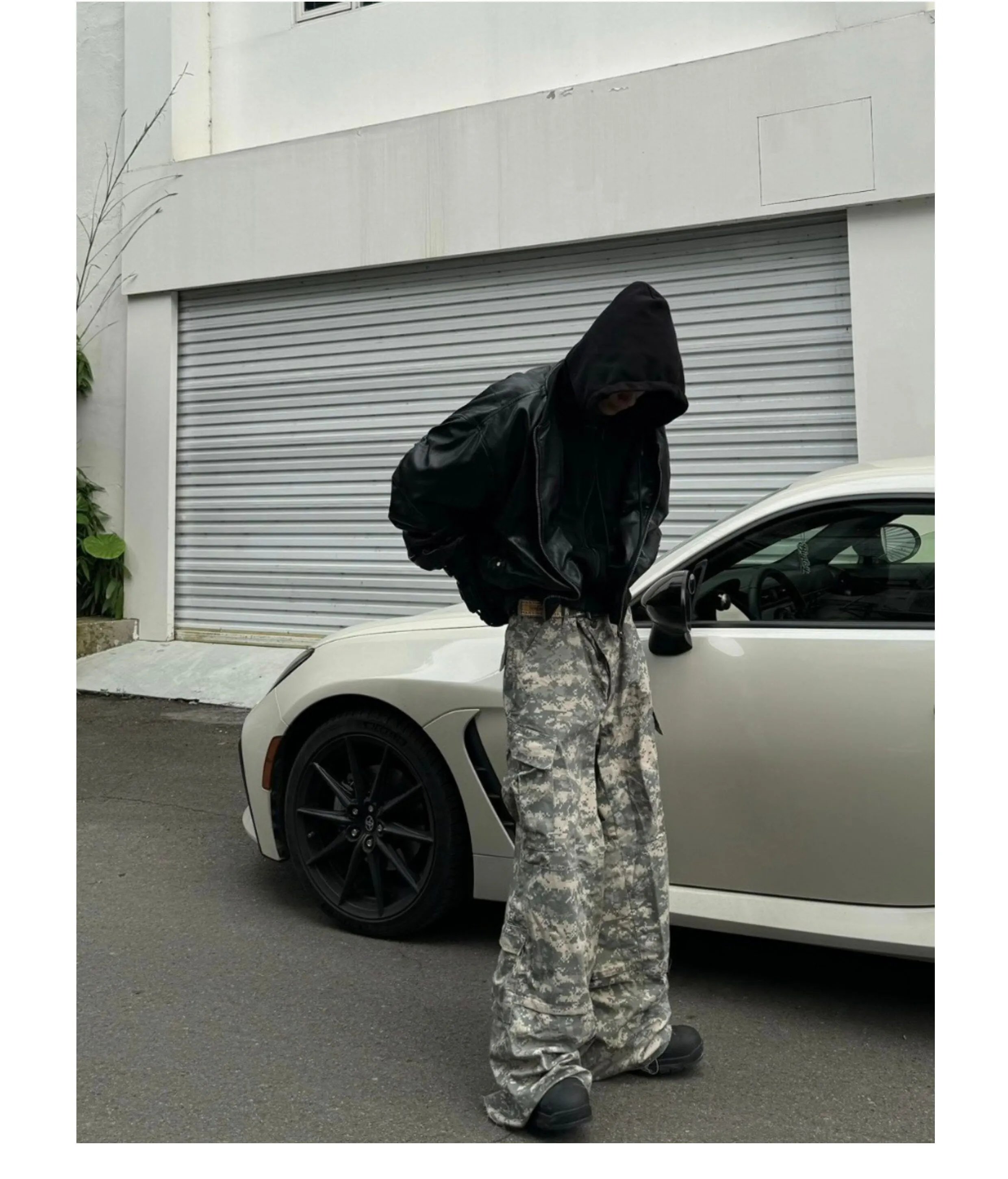Joshua Jamal Digital Camo Baggy Cargo Pants photo 4