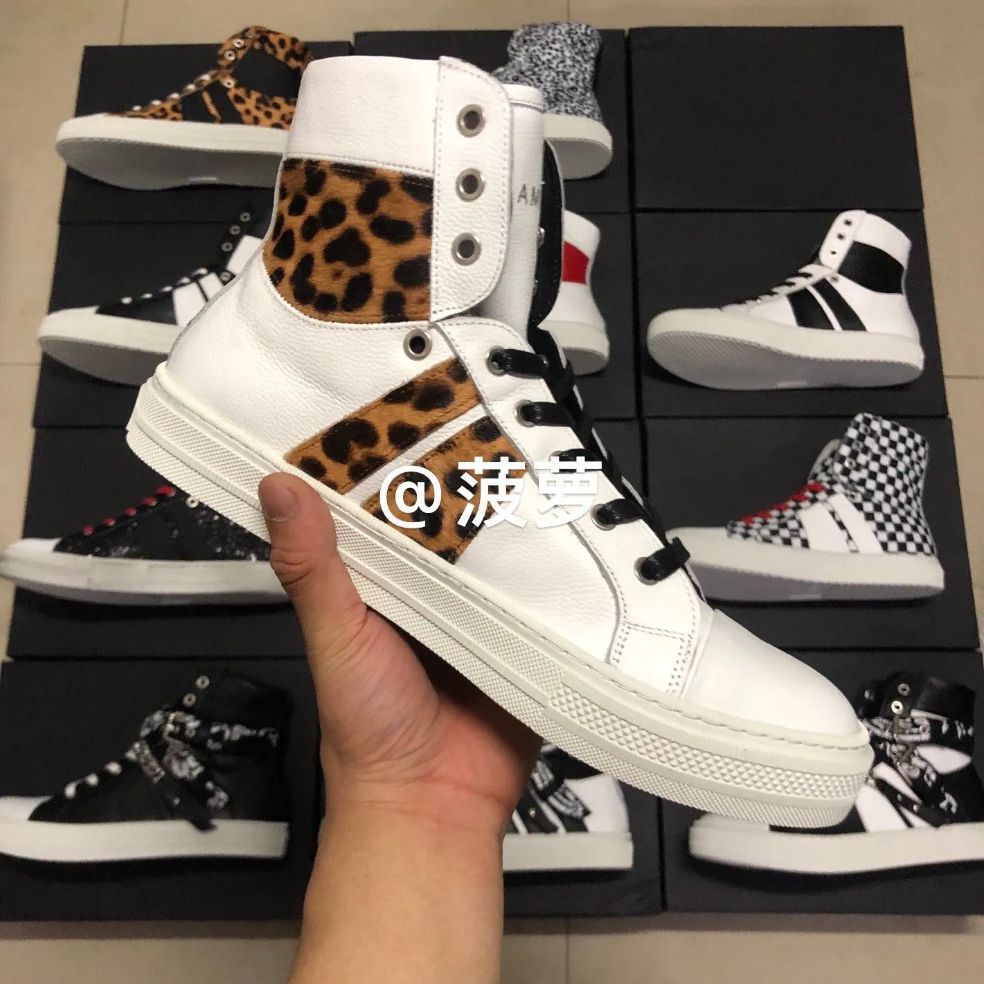 Pineapple Style Patchwork Skate Shoes photo 6