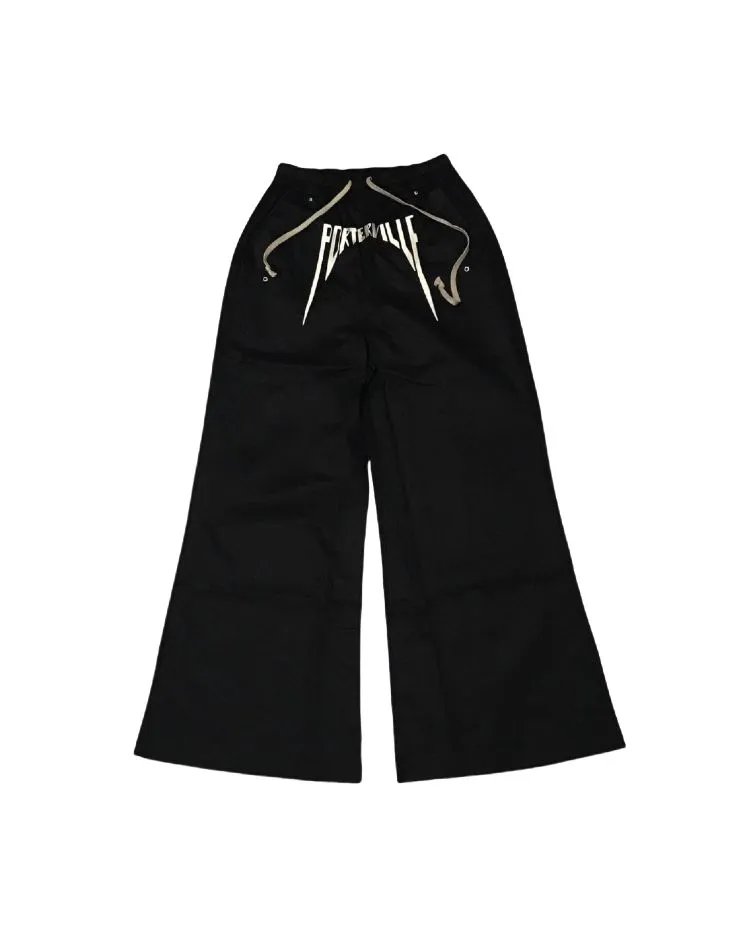 RO Logo Embroidered Flare Pants photo 4