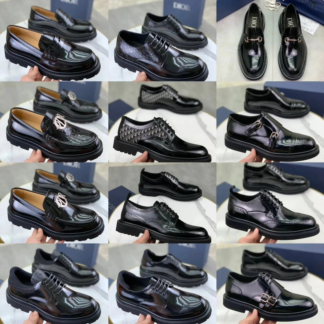 D Home Leather Shoes LeFu Shoes Collection