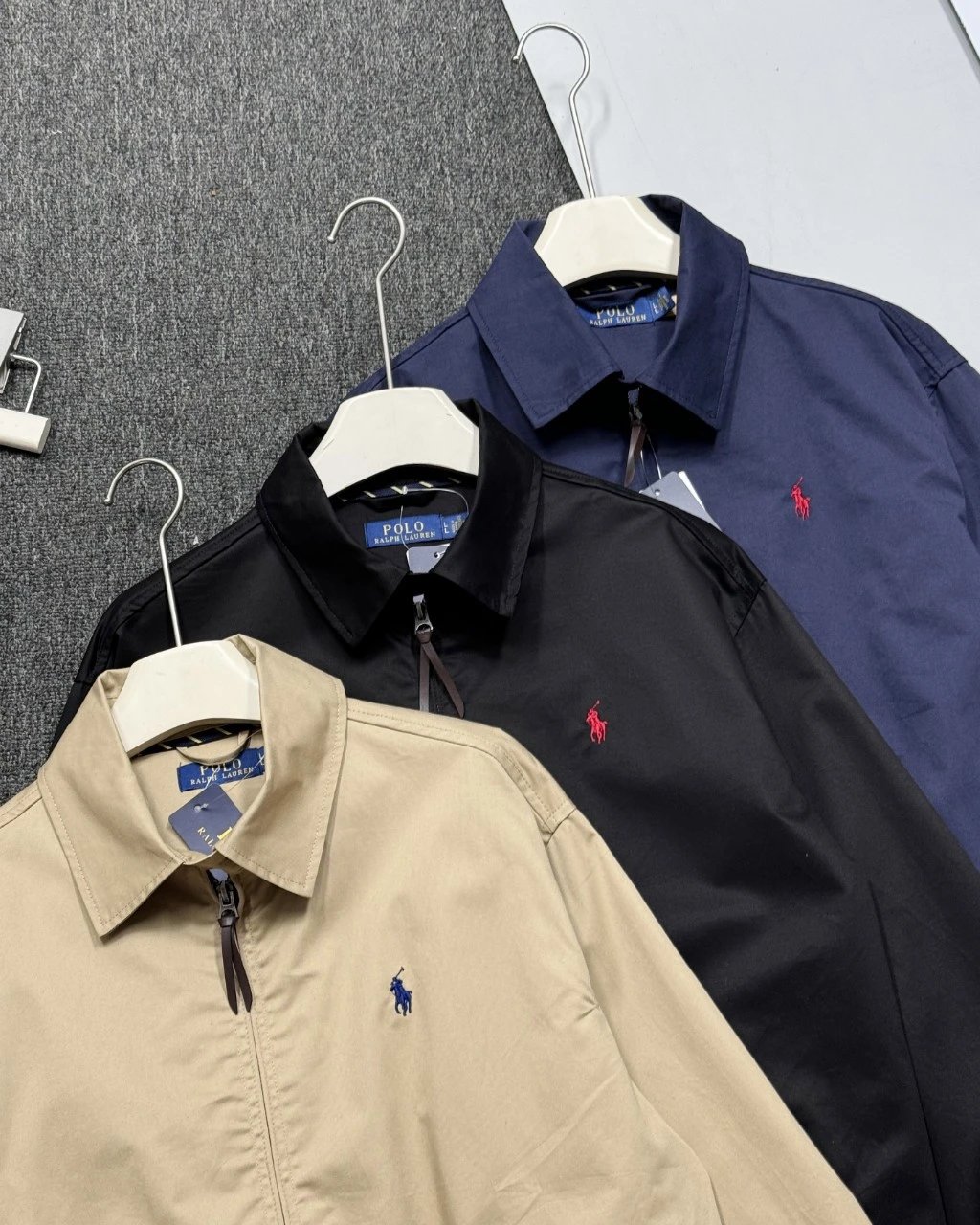 Polo Ralph Lauren Classic Windbreaker Black Jacket - 15
