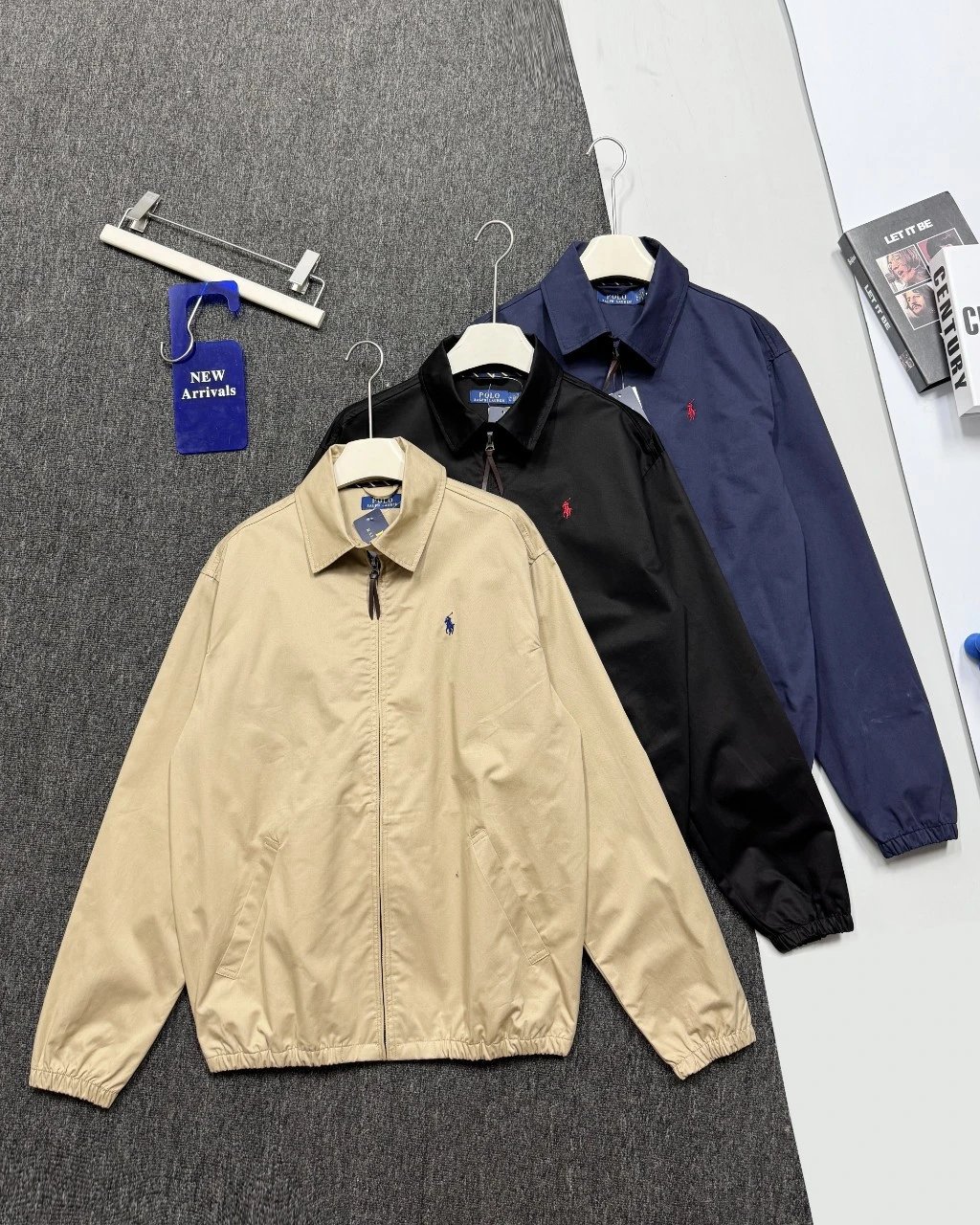 Polo Ralph Lauren Classic Windbreaker Black Jacket - 23