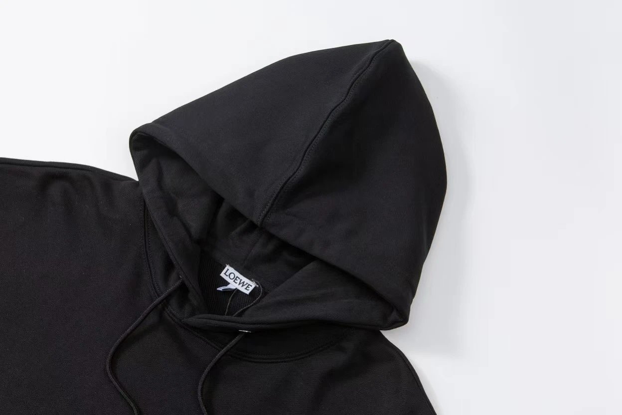 Loewe Anagram Logo Hoodie Black - 25