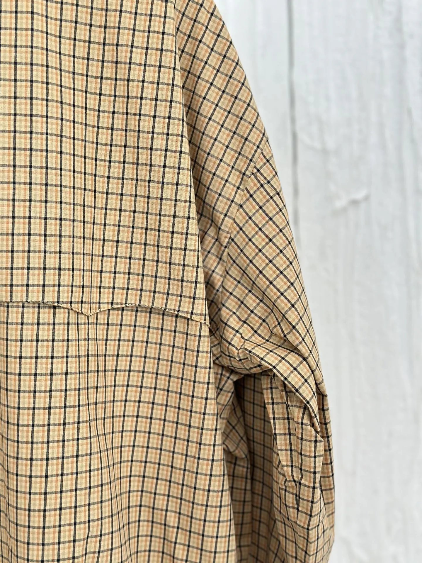Miu Miu Grid-Print Windbreaker Jacket in Beige - 9