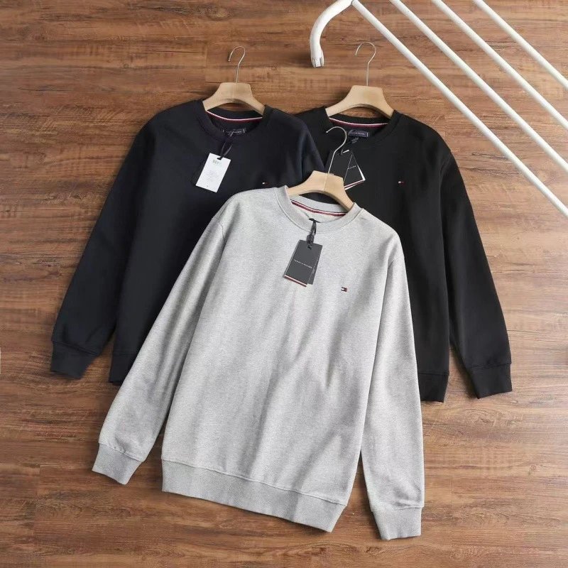 Tommy Hilfiger Classic Crewneck Sweatshirt Navy - 3