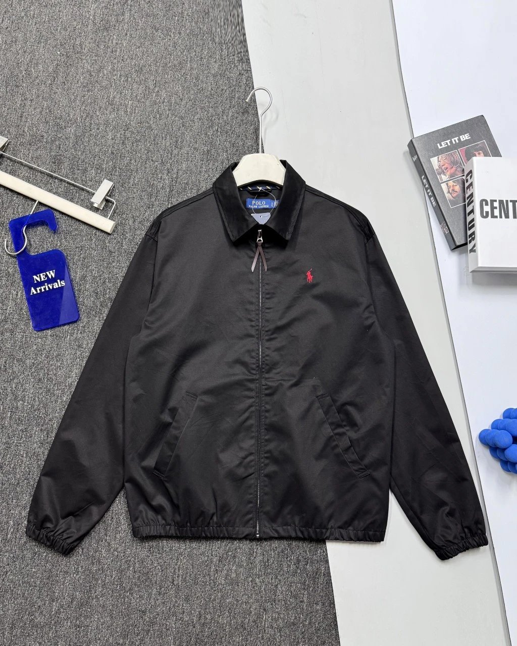 Polo Ralph Lauren Classic Windbreaker Black Jacket - 27