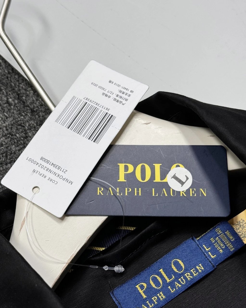 Polo Ralph Lauren Classic Windbreaker Black Jacket - 20
