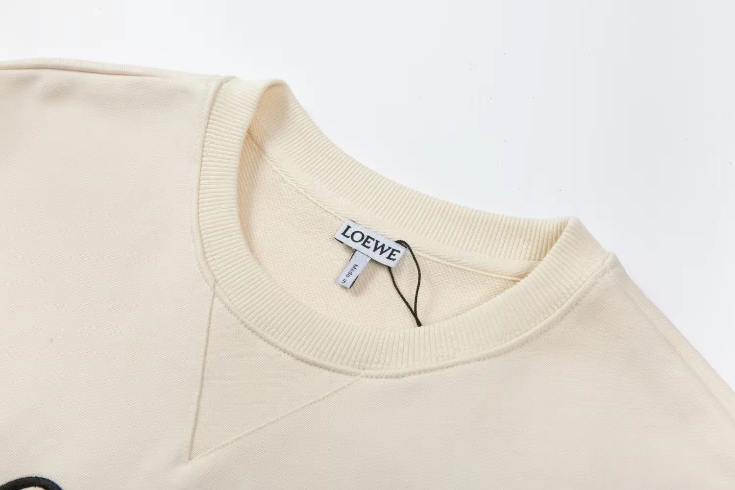 Loewe Anagram Logo Hoodie Black - 13