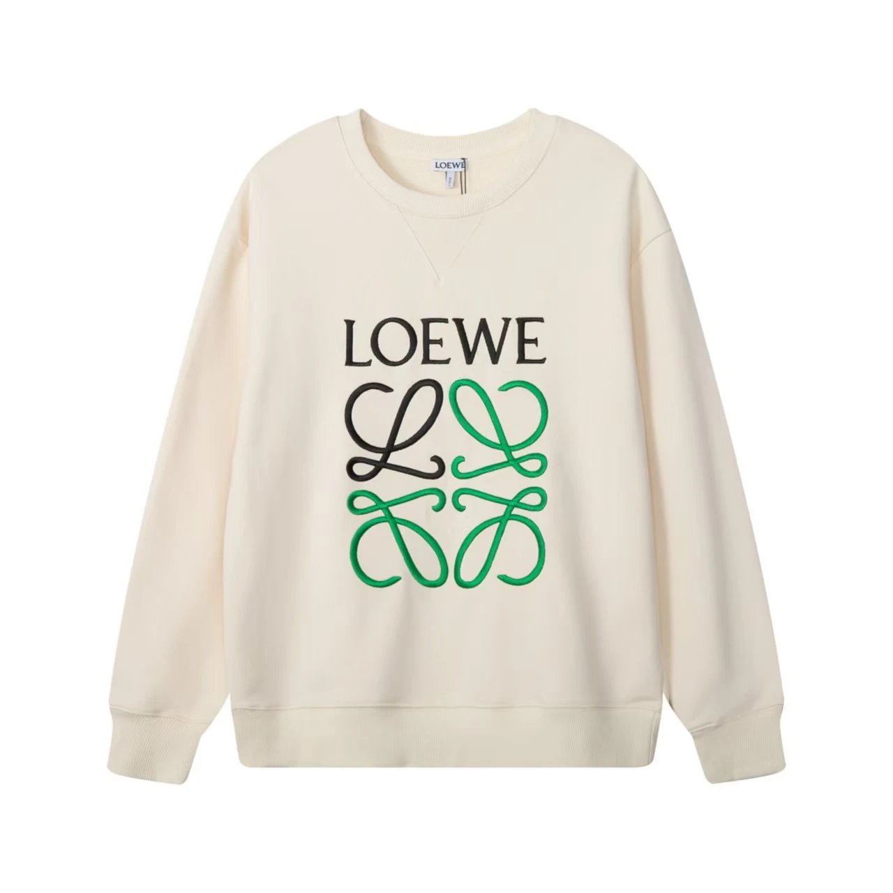 Loewe Anagram Logo Hoodie Black - 10