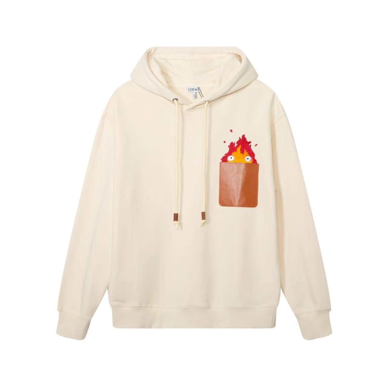 Loewe Anagram Logo Hoodie Black - 31