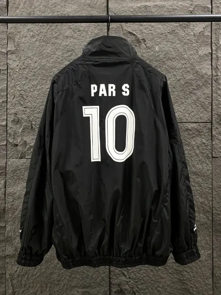 Balenciaga x FC Barcelona Windbreaker White Jacket - 4