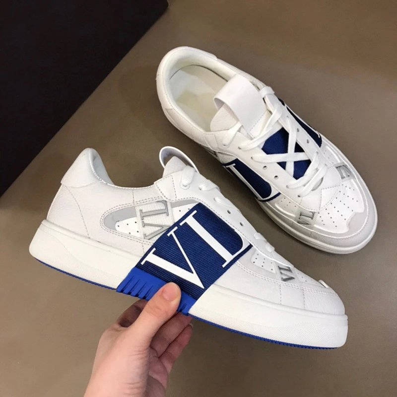 White + Blue