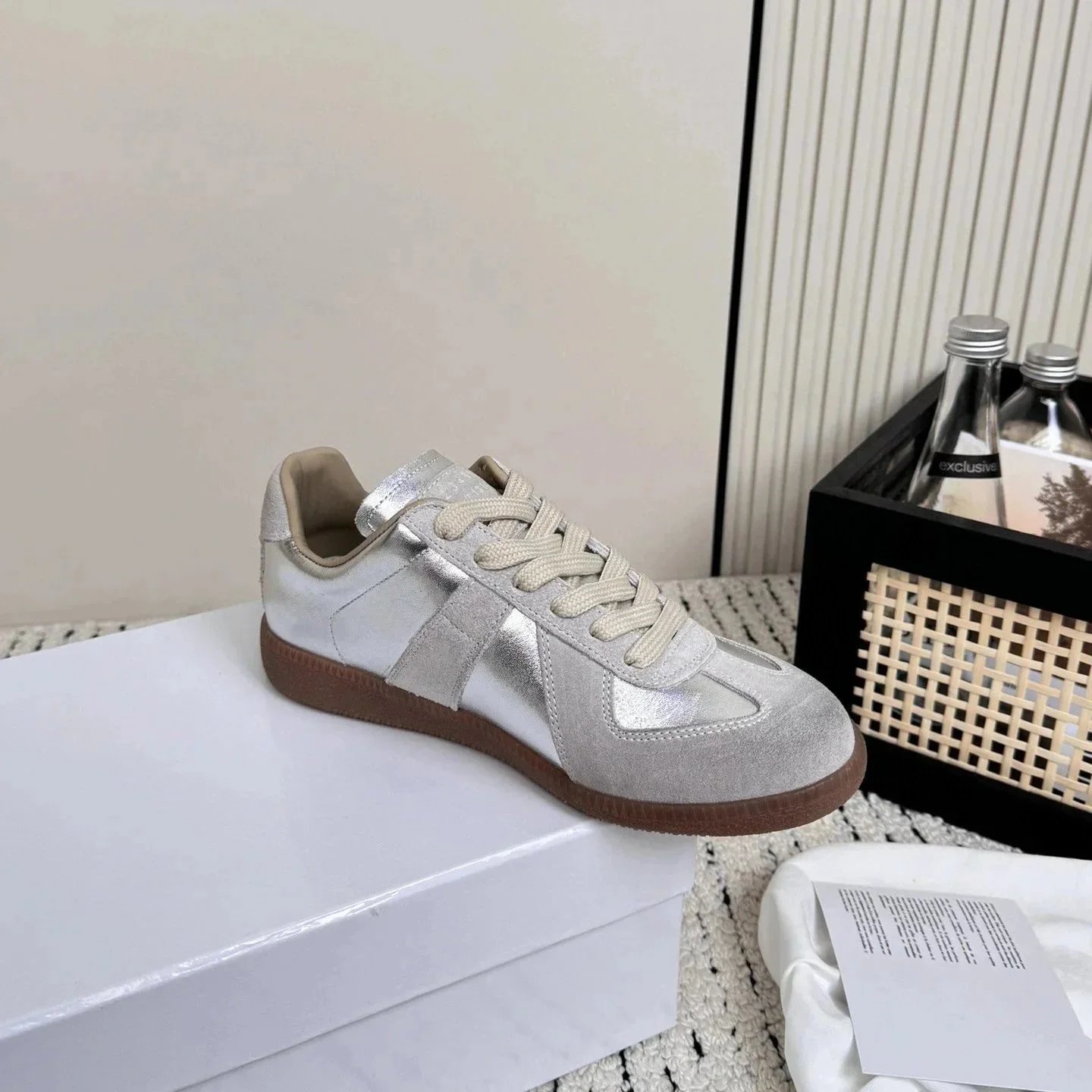 Silver gray in old and new colors