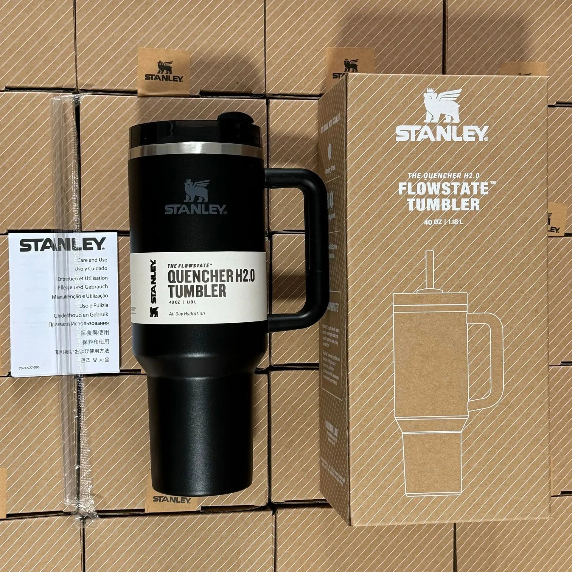 Stainless Steel Rotating Lid Insulated Coffee Mug photo 2