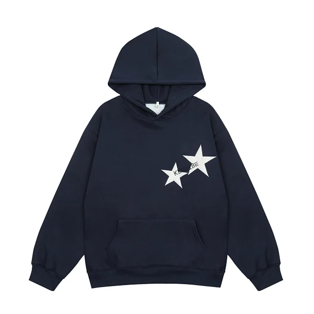 Aelfric Eden Hoodies & Sweatshirts Star Appliqué Pullover Hoodie product detail image 6